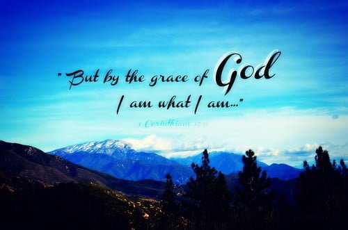 the power of God's grace